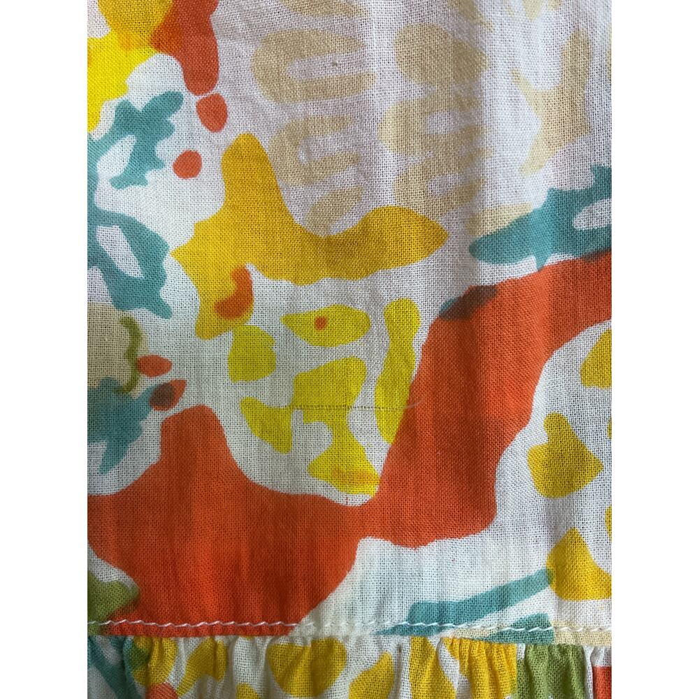 Velvet Floral Yellow Mariel Size S Skirt - Picture 2 of 6